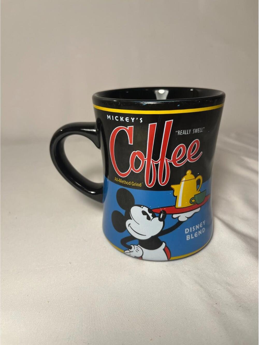 Disney Parks Mickey Mouse "Really Swell Blend" Ceramic Coffee Mug 15oz